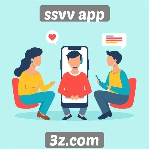 Comunidade e suporte ao usuário no ssvv app