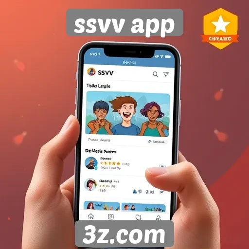 funções sociais do ssvv app para jogadores
